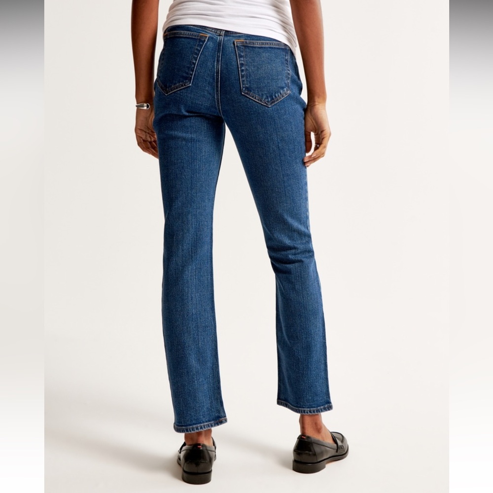 Abercrombie Maternity Ankle Straight Jeans